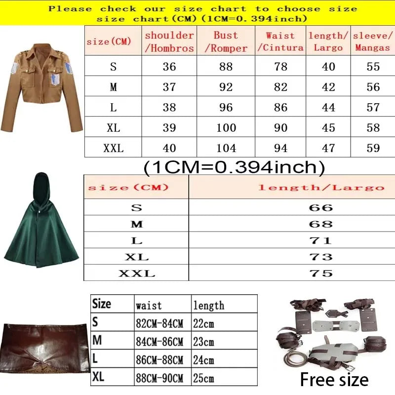 Anime-Inspired Scout Uniform Cosplay Costume Full Set