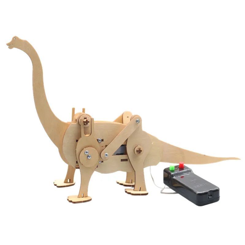 DIY Science Toys Children Educational STEM Kits Dinosaur Model Technologia Experimental Tool Wood Puzzle Games School Supply