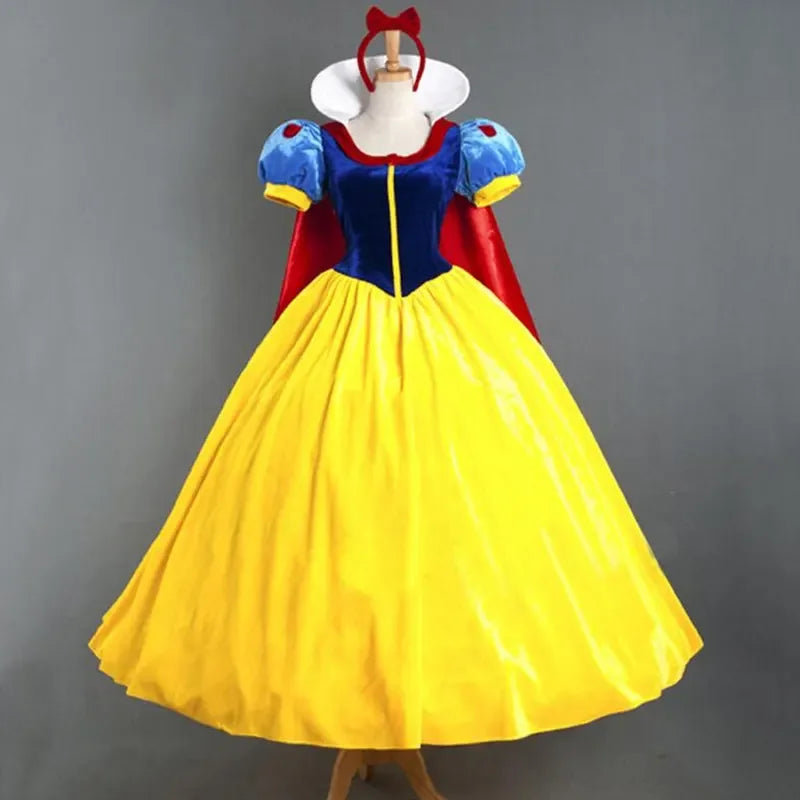 Women’s Classic Princess Halloween Costume Dress Plus Size