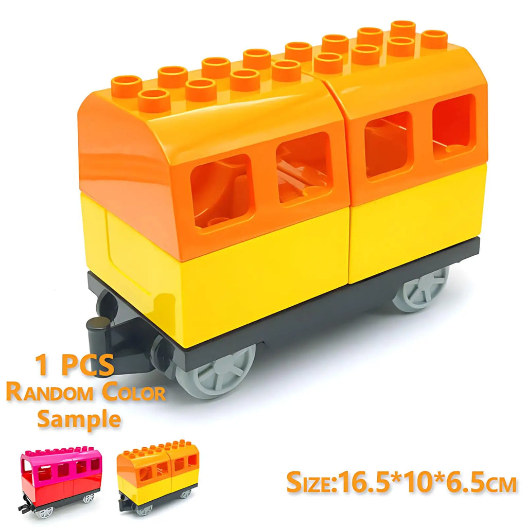 Big Building Blocks Construction Traffic Machinery Creativity Car Accessories Crane Excavator Bricks Toys For Children Baby Gift