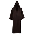 Unisex Black Hooded Cloak Cape for Halloween & Cosplay