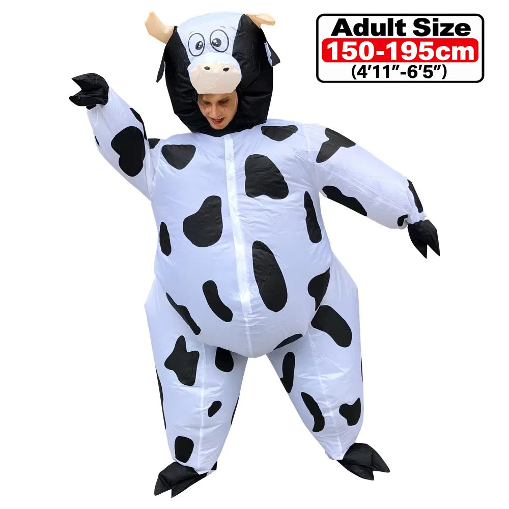 Adult Green Alien Inflatable Costume for Halloween & Parties