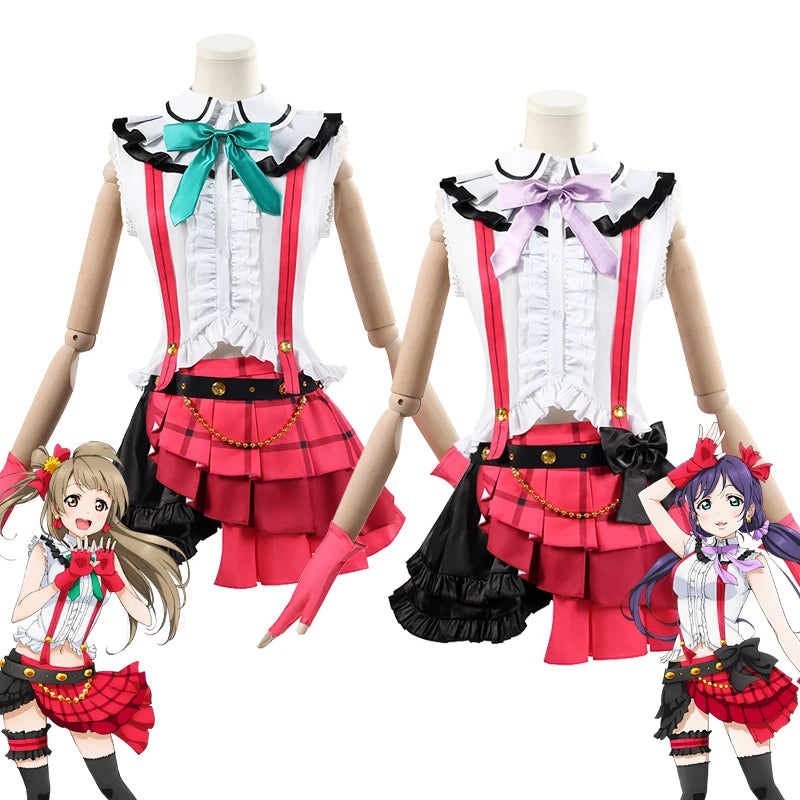 Women’s Anime-Inspired Carnival Uniform Cosplay Costume