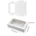 15/30pcs Kraft Paper Gift Boxes Cookies,Bread,Candy And More-Suitable For Thanksgiving,Christmas,Weddings,Birthdays