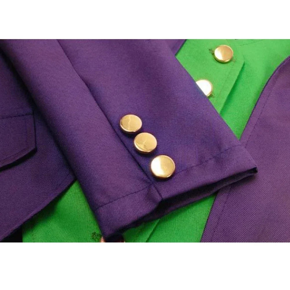 Super Villain Costume Tuxedo Jacket Vest Suit