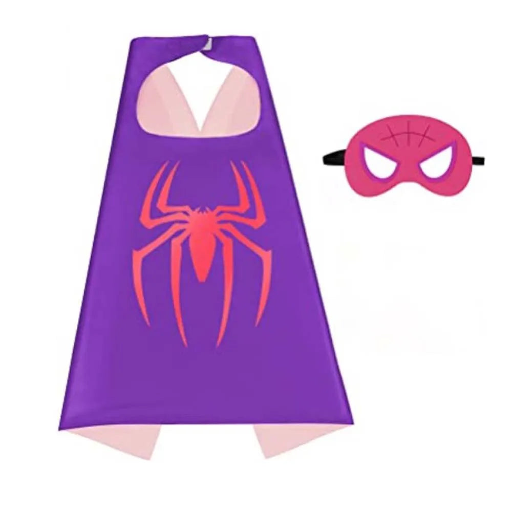 Kids Superhero-Inspired Cape Costume for Parties