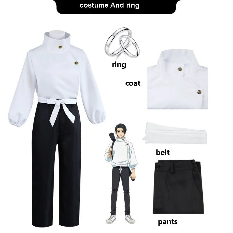 Men's Anime-Inspired Cosplay Costume Set