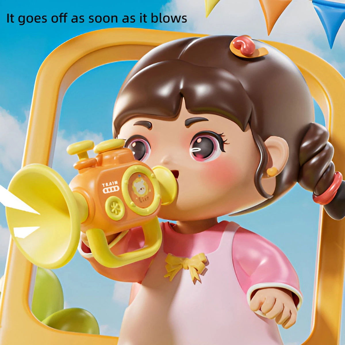 Baby Trumpet Toys Can Play Musical Instruments Early Education