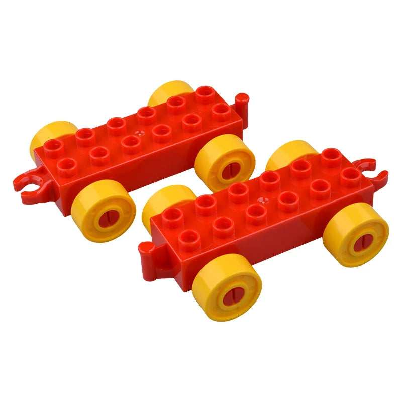 Big building blocks house accessory parts roof window wall construction assemble  bricks educational toys for children gift