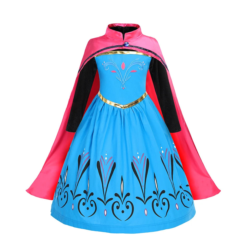 Girls Princess Dress Halloween Costume for Kids