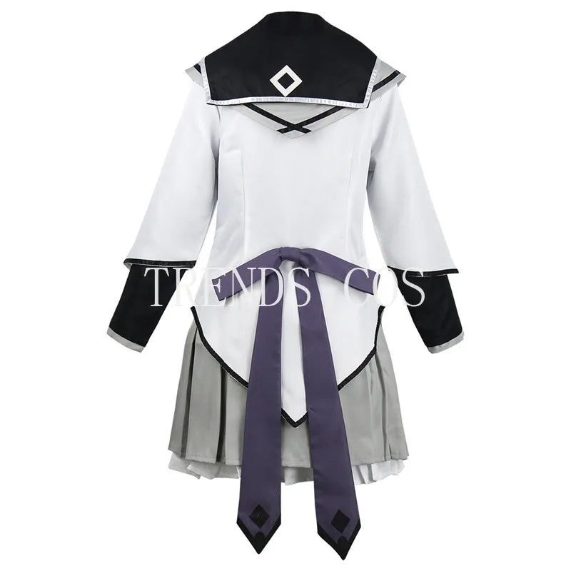 Anime-Inspired Fighting Uniform Cosplay Costume with Stockings