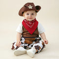 Umorden Cowboy Cow Boy Costume Rompers for Baby Boys Toddler Infant Halloween Christmas Birthday Party Cosplay Fancy Dress