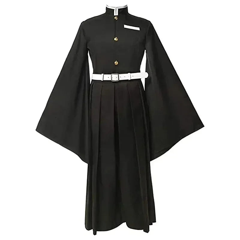Anime-Inspired Uniform Cosplay Costume with Wig