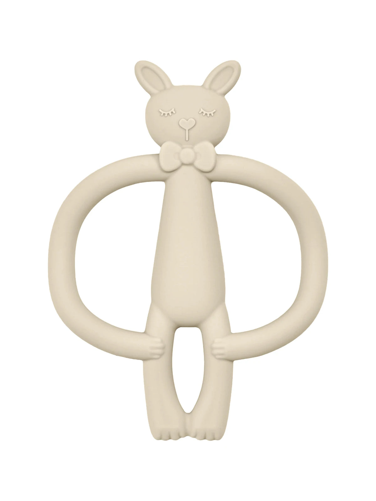 Color Kids 1PCS Silicone Teether Toys Baby Nursing Teether Gifts Newborn Cartoon Rabbit Teether Toys Teething Infant Chewing Toy