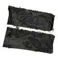 Sexy Gothic Fingerless Long Gloves for Women Men Halloween Gloves Mittens Clubwear Dance Cosplay Costume Accessories