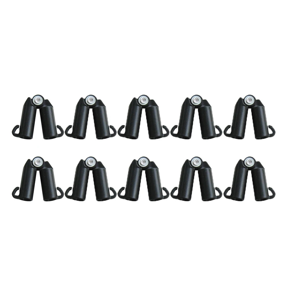10 PCS Universal Plastic Clips Plant Support Fixed Connector Pillars Gardening 11mm Fixed Bracket Climbing Pergola Connector