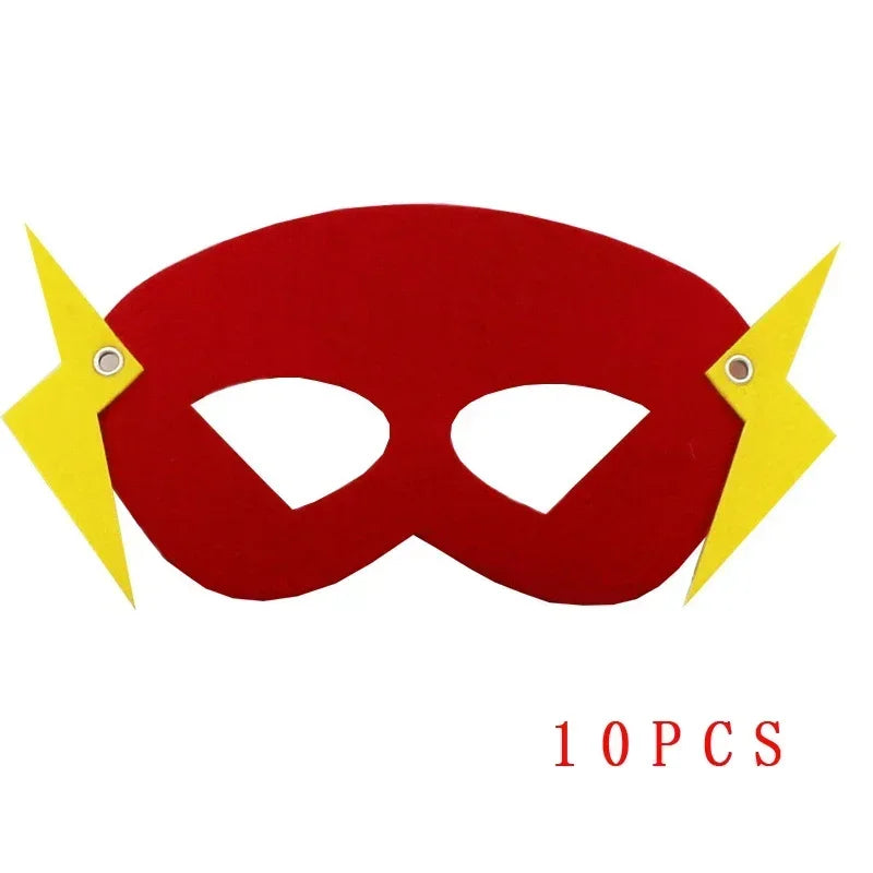 Felt Superhero Masks for Halloween, Carnival and Birthday Parties