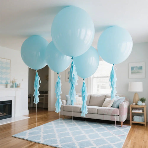 2-10pcs 36inch Color Big Balloon Purple Pink White Orange Blue Green Latex Balloons Birthday Party Decoration Helium Balloon