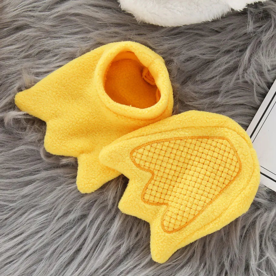 Baby Cluckin Chick Costume for Boys Girls Infant Fleece Rompers Jumpsuit with Shoes Halloween Easter Fancy Dress 6M 12M 18M