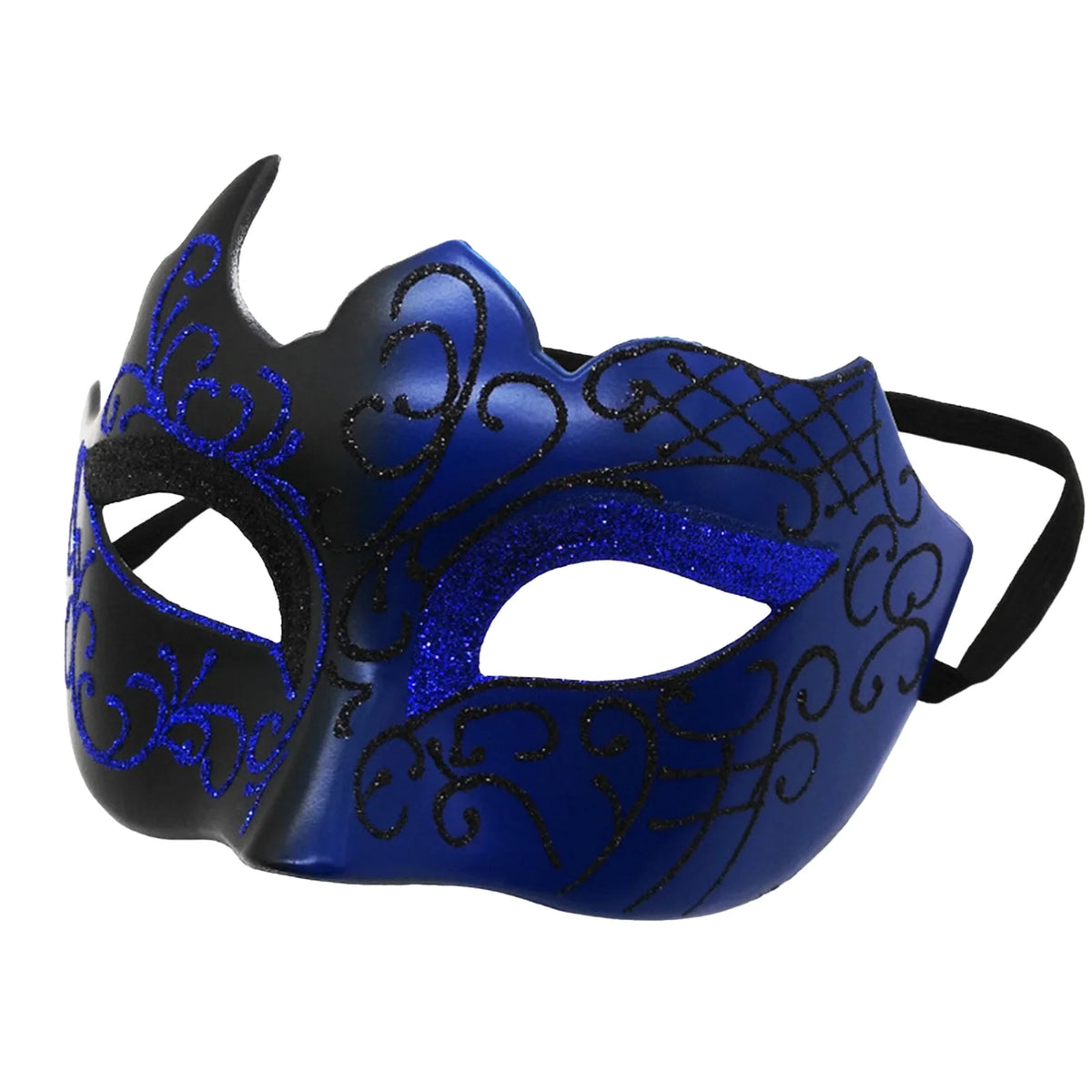 Men's Masquerade Mask with Elastic Strap for Costume Parties