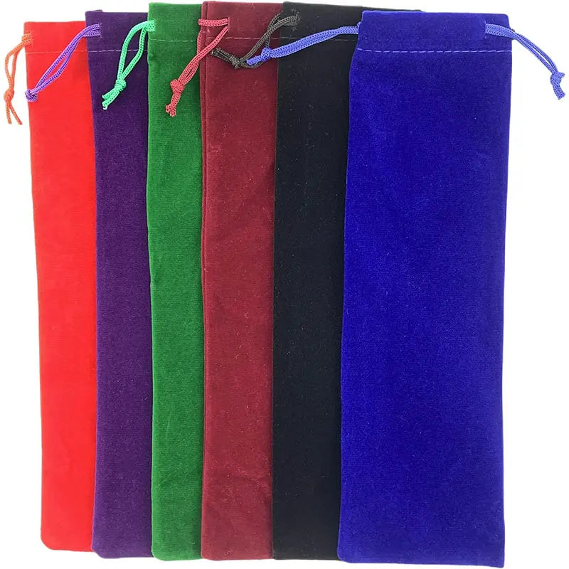 10/5/2PCS Velvet Drawstring Bags Satin Gift Bags Velvet Cloth Jewelry Pouches Wedding Favor Drawstring Bag Christmas Bag 5-5CM