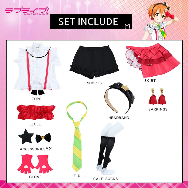 Women’s Anime-Inspired Carnival Uniform Cosplay Costume