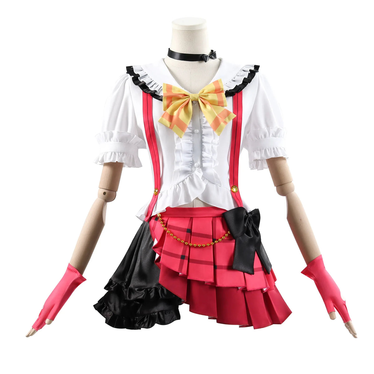 Women’s Anime-Inspired Carnival Uniform Cosplay Costume
