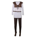 Green Ogre-Inspired Men’s Costume Shirt Vest & Pants Set