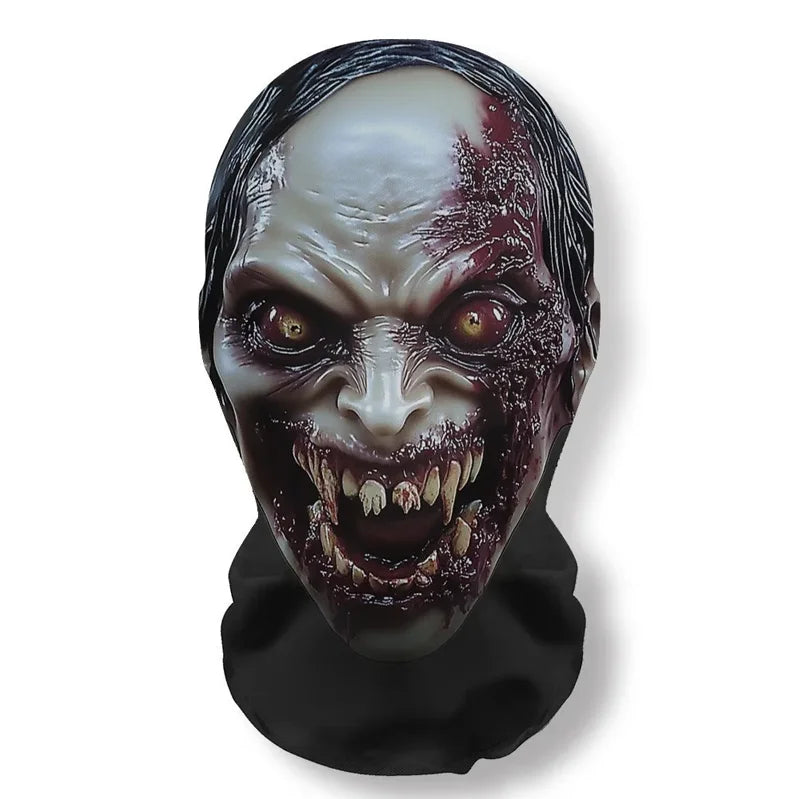 3D Ghost Skull Full Face Mask for Halloween & Cosplay