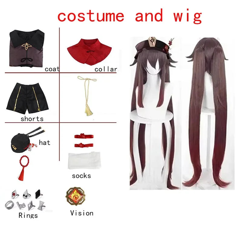 Women's Anime-Inspired Halloween Cosplay Costume Outfit