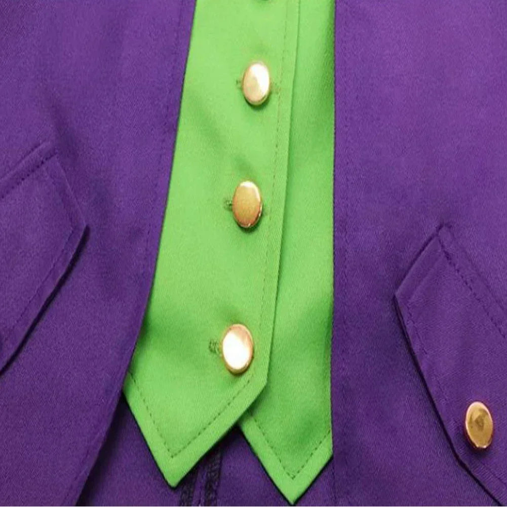 Super Villain Costume Tuxedo Jacket Vest Suit