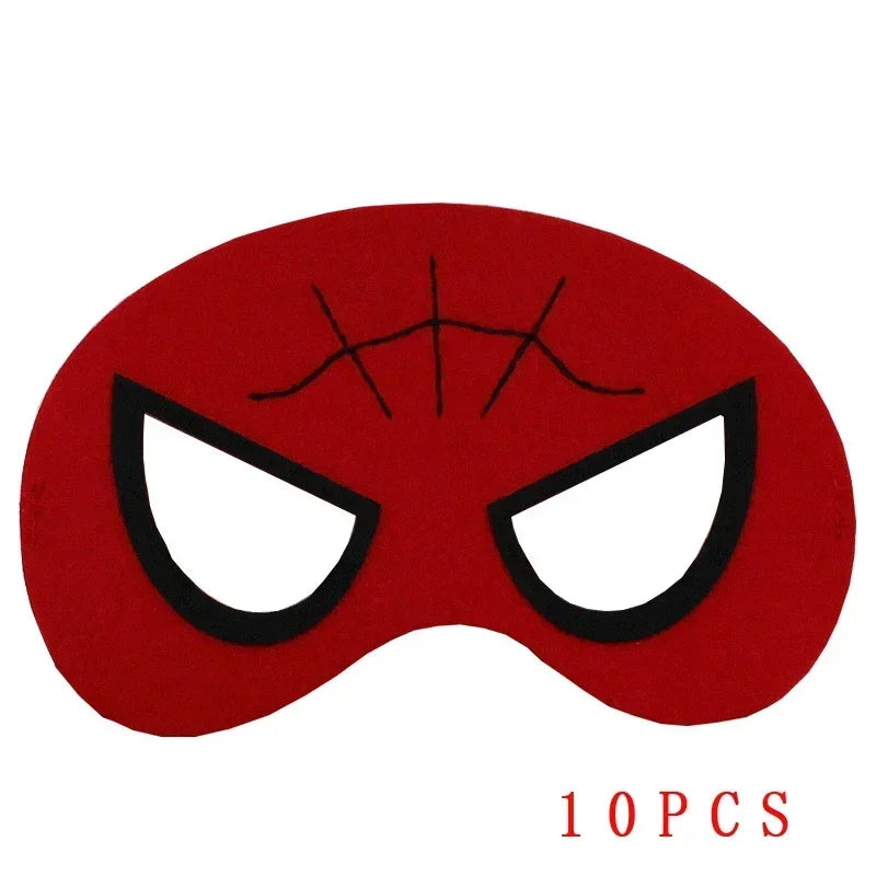 Felt Superhero Masks for Halloween, Carnival and Birthday Parties