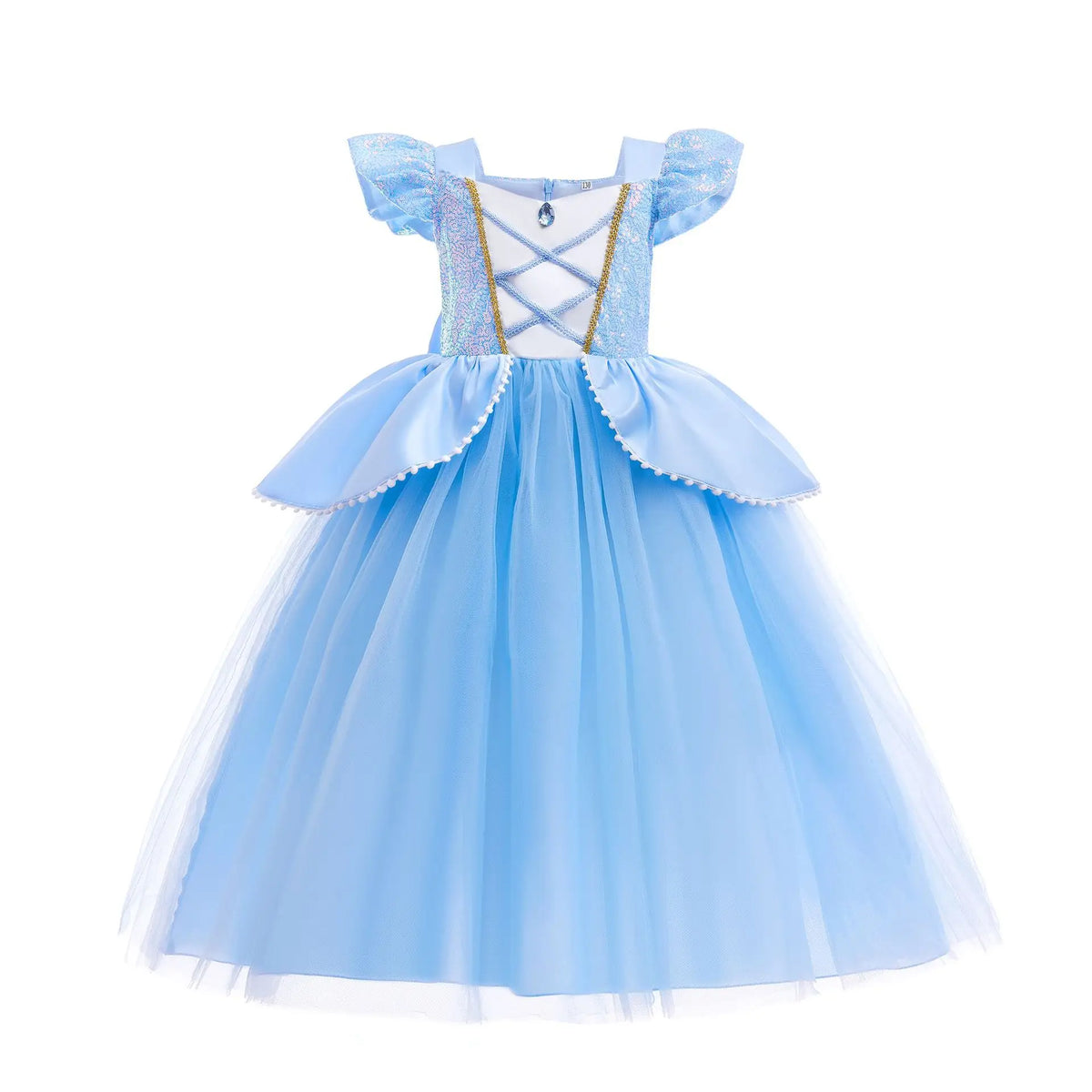 Girls Princess Dress Halloween Costume for Kids