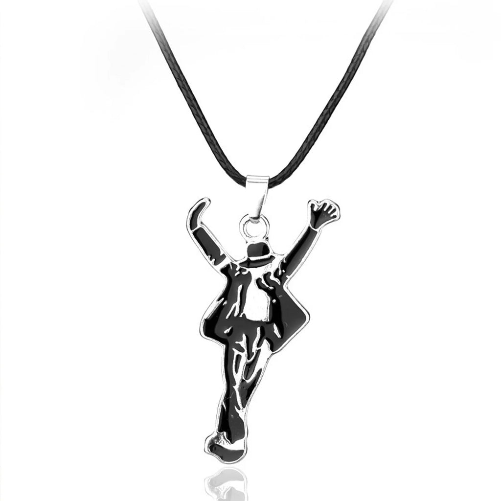 Rock Singer Inspired Pendant Necklace Punk Costume Accessory