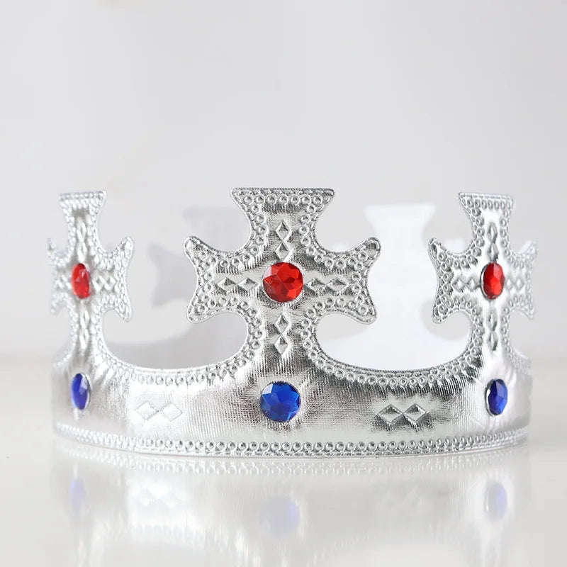 Birthday Party Crown Hats for Kids and Adults King Queen