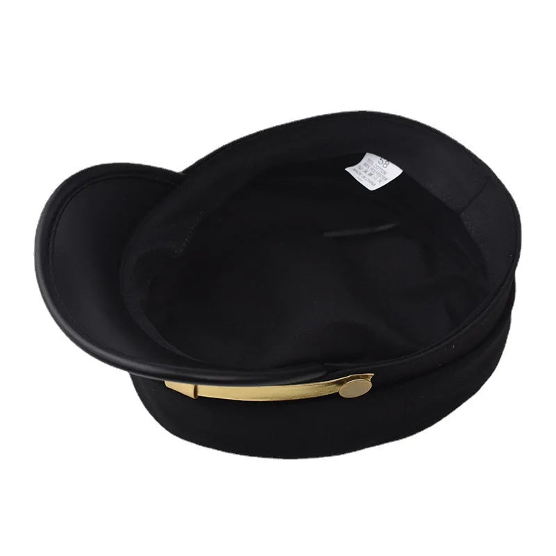 Anime-Inspired Cosplay Cap with Metal Badge Unisex Adult Hat