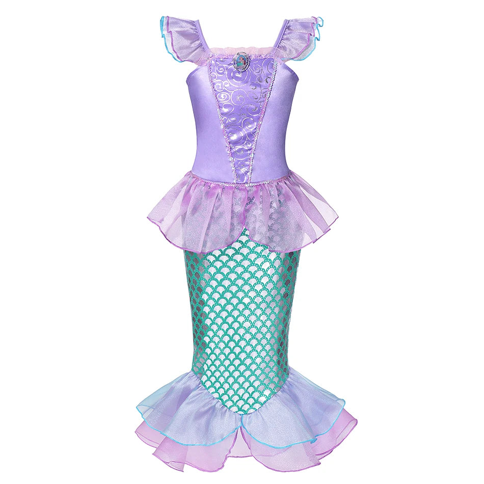 Girls Princess Dress Halloween Costume for Kids
