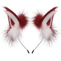 Faux Fur Fox Wolf Ear Headband Costume Accessory