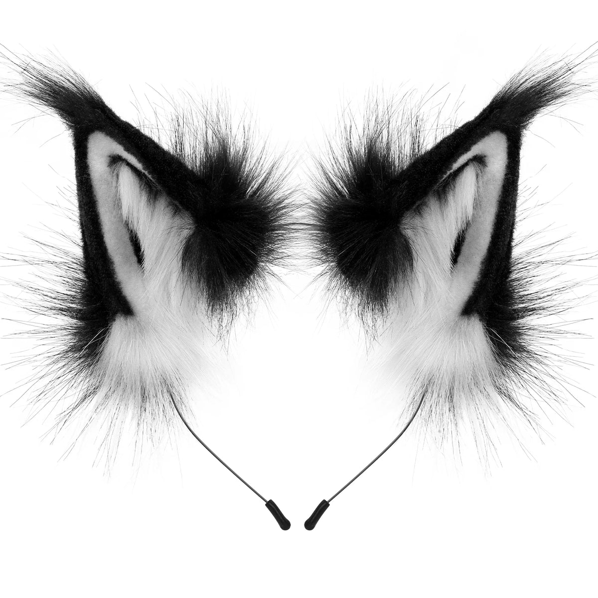 Faux Fur Fox Wolf Ear Headband Costume Accessory