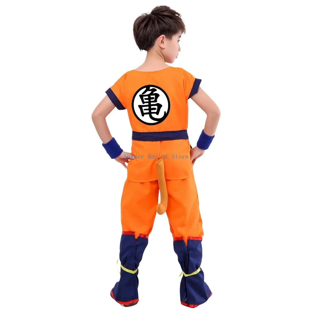 Kids & Adult Martial Arts Warrior Cosplay Costume Set
