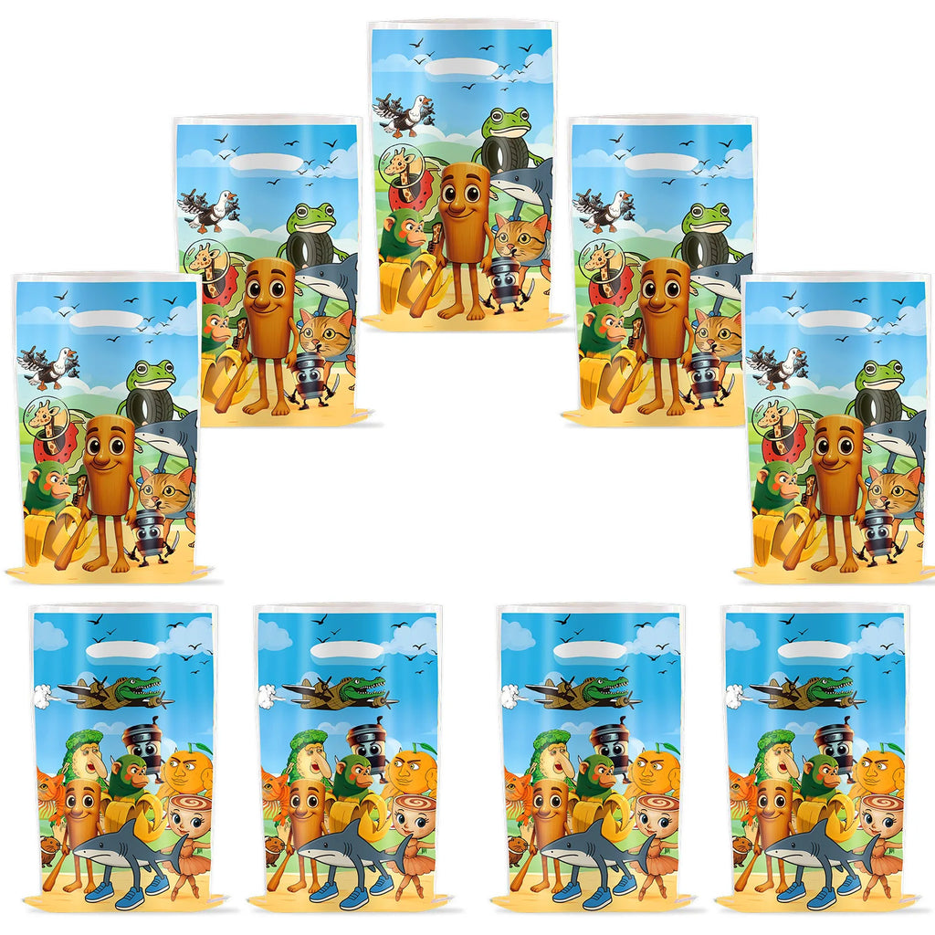 Italian Brainrot Gift Bag Tung Sahur Birthday Party Decoration Loot Goodie Bag Candy Bag Baby Shower Brainrot Party Favors