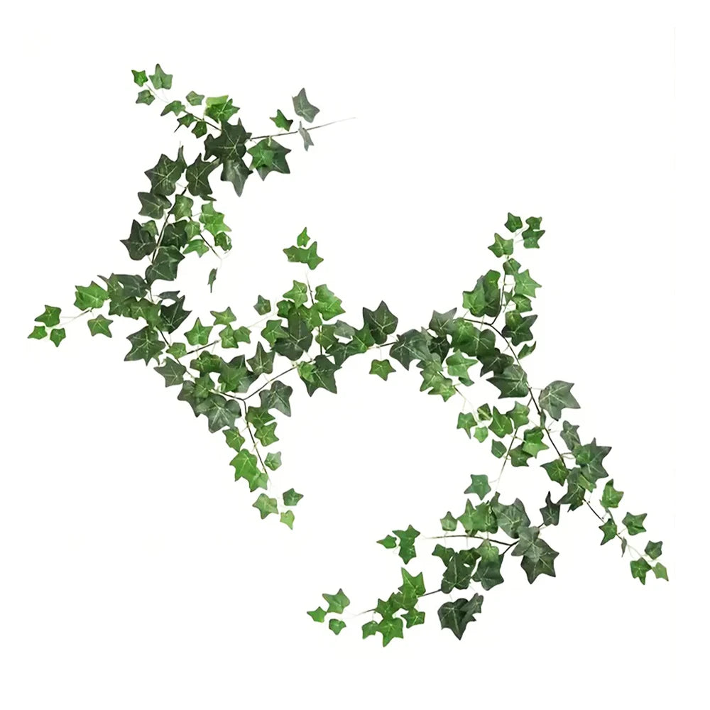 1/3/5pcs Artificial Vines Ivy Garland 1.8m Greenery Fake Ivy Hanging Plants for Home Wall Arch Wedding Room Indoor Outdoor Decor