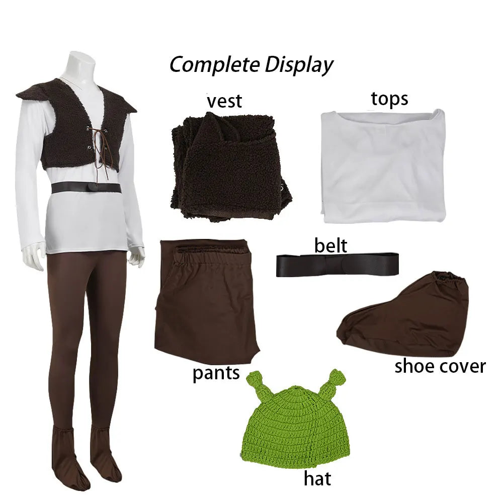 Green Ogre Monster Costume for Halloween and Cosplay