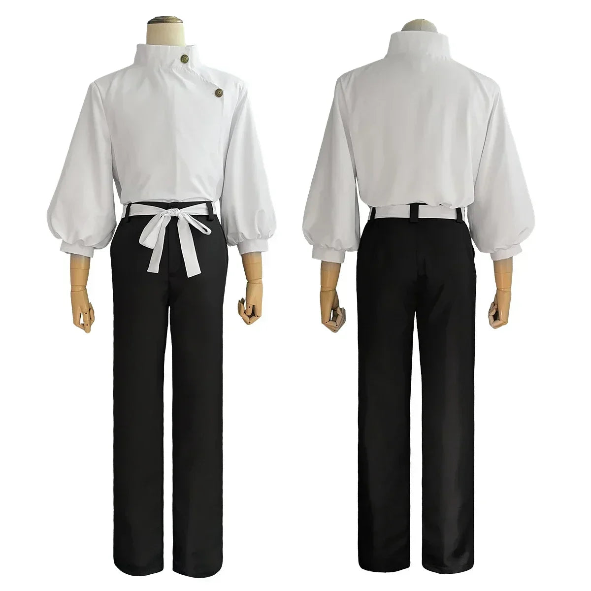 Anime Inspired Cosplay Costume Set with Wig Jacket and Pants