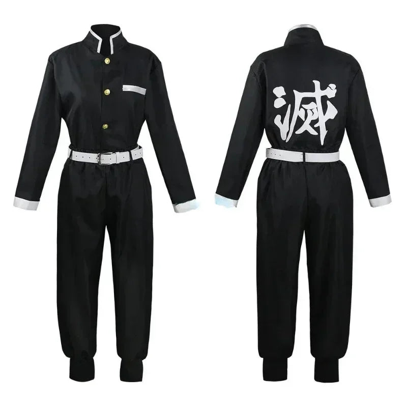 Snake-Inspired Kimono Cosplay Costume with Wig