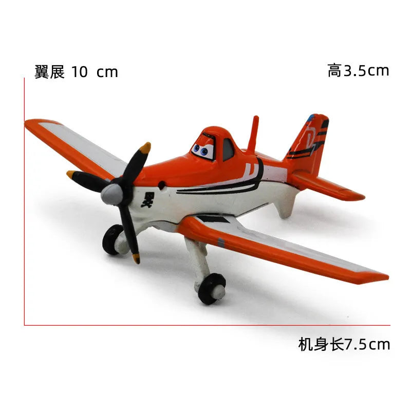 Planes Toys Dust Crophopper Skipper Dottie Ehsani Metal Diecast Fighter Aircraft Collectible Model Peripheral Toys Birthday Gift