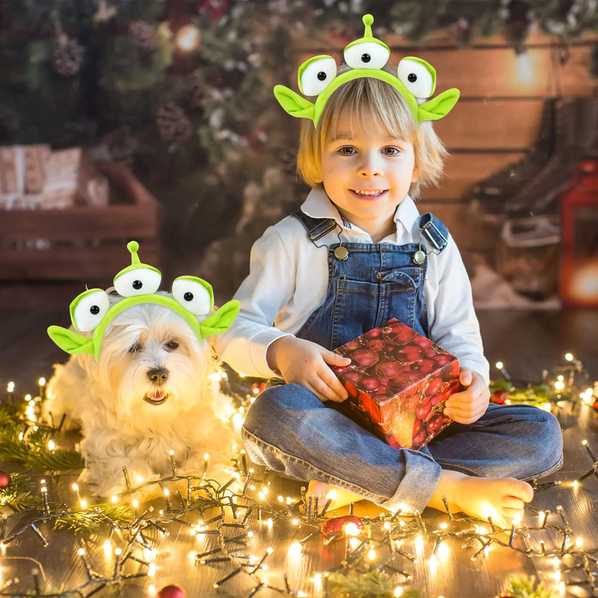 Three-Eyed Alien Headband for Kids Halloween & Theme Parties