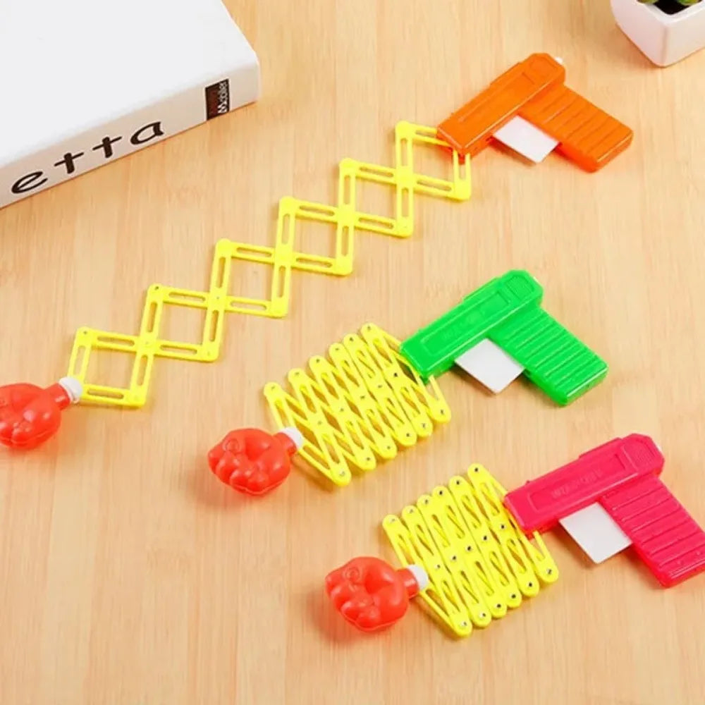 3 Pcs Fun Telescopic Fist Funny Toy Children's Birthday Halloween Party Supplies Gifts Christmas Carnival Party Gift Rewards