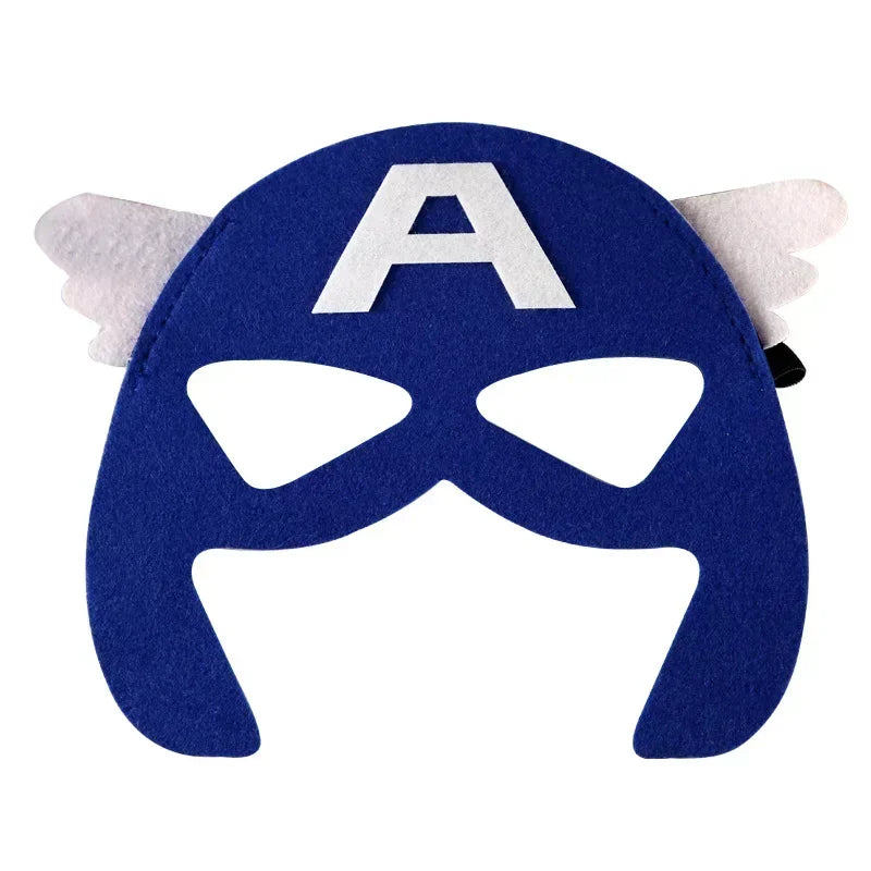 Felt Superhero Masks for Halloween, Carnival and Birthday Parties