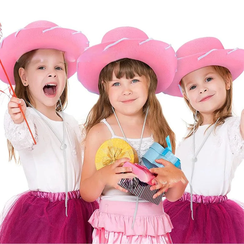 Kids Cowboy Hat Costume Accessory for Halloween & Parties